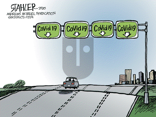 Jeff Stahler on Friday April 24, 2020 Comic Strip