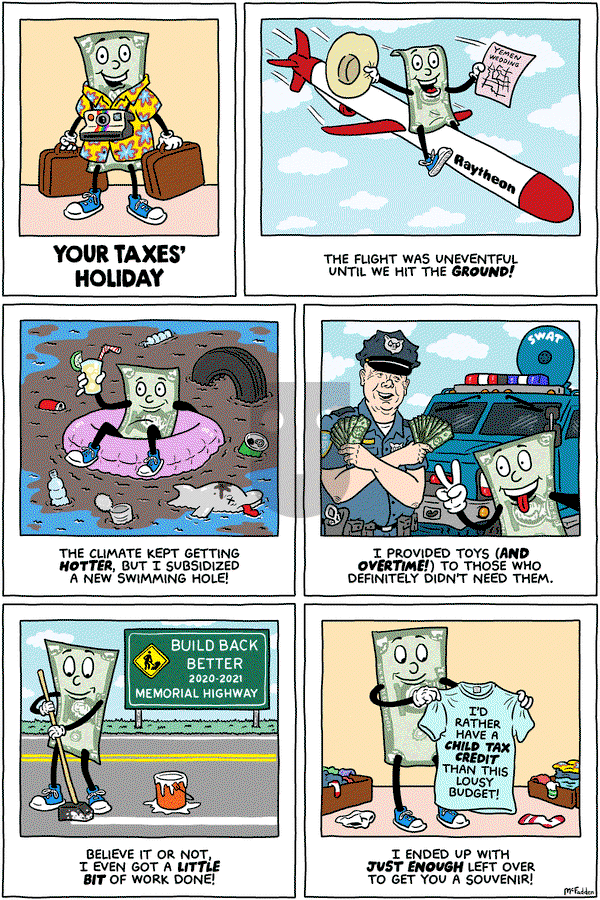 Brian McFadden on Tuesday April 12, 2022 Comic Strip
