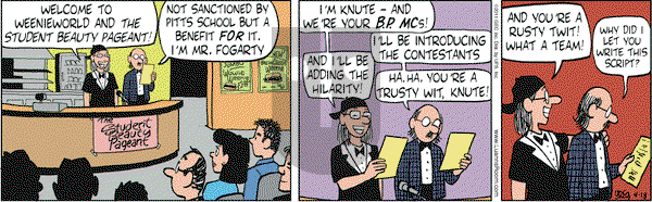 Luann on Monday April 18, 2011 Comic Strip