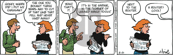 Cleats on Wednesday February 21, 2007 Comic Strip