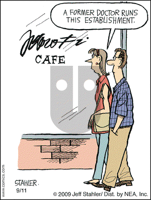 Moderately Confused on Friday September 11, 2009 Comic Strip