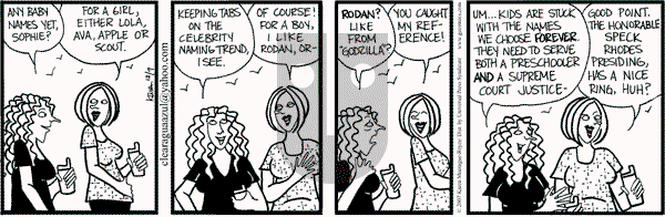 Clear Blue Water on Friday December 7, 2007 Comic Strip
