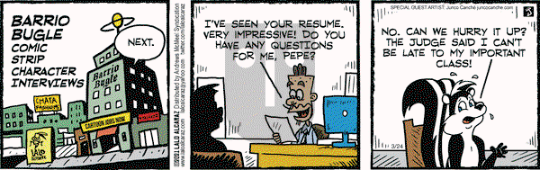 La Cucaracha on Wednesday March 24, 2021 Comic Strip