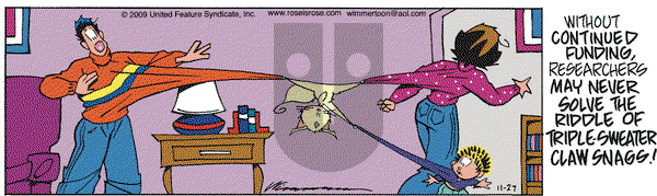 Rose is Rose on Friday November 27, 2009 Comic Strip