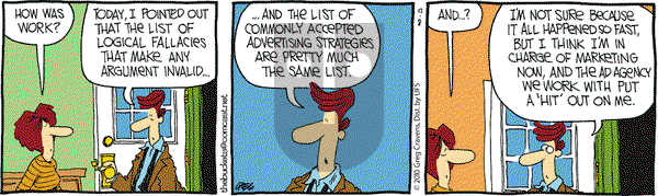 The Buckets on Wednesday December 8, 2010 Comic Strip