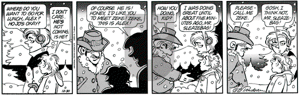 Doonesbury on Monday December 30, 1996 Comic Strip