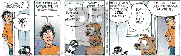 Get Fuzzy on Saturday July 25, 2009 Comic Strip