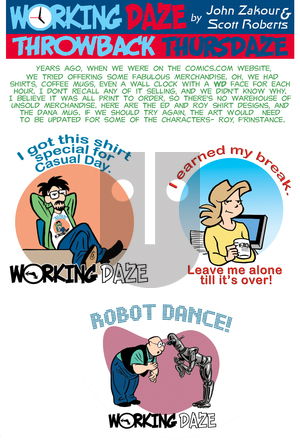 Working Daze on Thursday October 9, 2025 Comic Strip