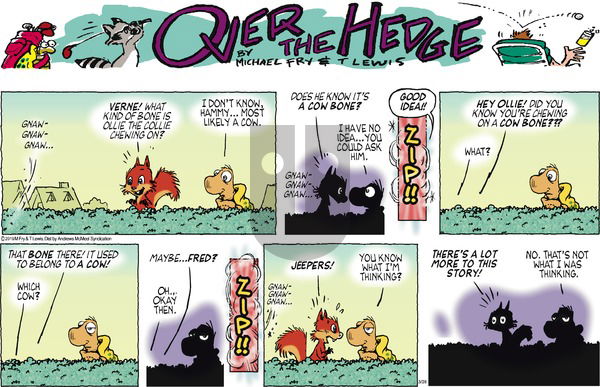 Over the Hedge on Sunday March 28, 2021 Comic Strip