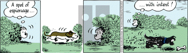 Fred Basset on Friday March 3, 2017 Comic Strip