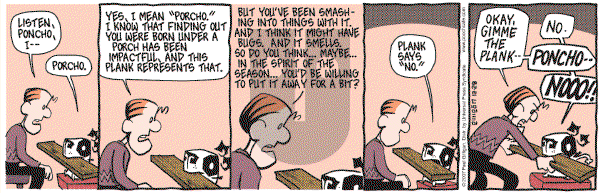 Pooch Cafe on Friday December 28, 2007 Comic Strip