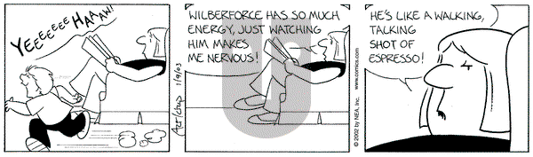 The Born Loser on Thursday January 9, 2003 Comic Strip