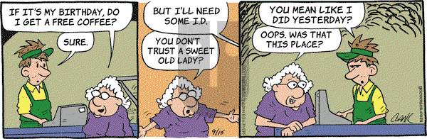 Lola on Friday September 15, 2017 Comic Strip