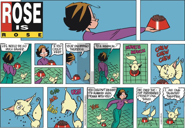 Rose is Rose on Sunday April 19, 2020 Comic Strip