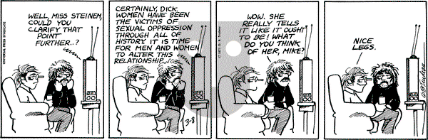 Doonesbury on Monday March 8, 1971 Comic Strip