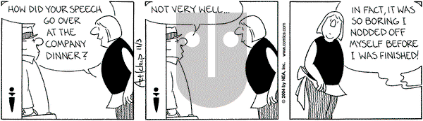 The Born Loser on Wednesday November 3, 2004 Comic Strip