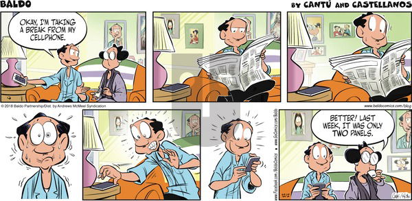 Baldo on Sunday December 2, 2018 Comic Strip