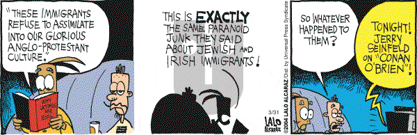 La Cucaracha on Wednesday March 31, 2004 Comic Strip