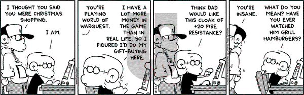 FoxTrot - Wednesday December 21, 2005 Comic Strip