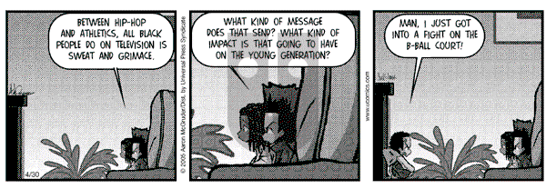 The Boondocks on Saturday December 1, 2012 Comic Strip