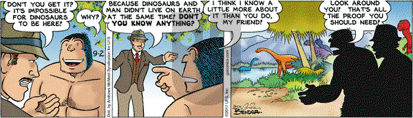 Alley Oop on Saturday September 2, 2017 Comic Strip