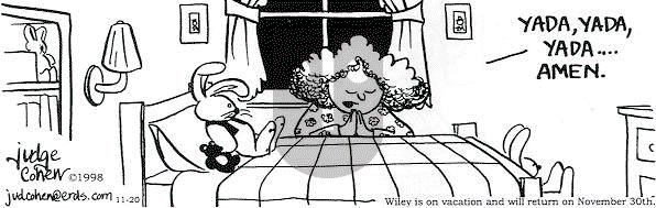 Non Sequitur on Friday November 20, 1998 Comic Strip