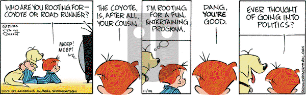 Red and Rover on Saturday November 28, 2020 Comic Strip