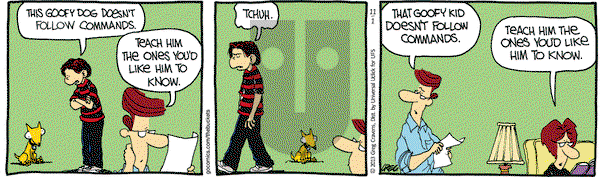 The Buckets on Friday November 1, 2013 Comic Strip