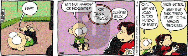 The Buckets on Thursday August 11, 2011 Comic Strip