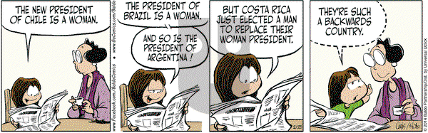 Baldo on Tuesday February 25, 2014 Comic Strip