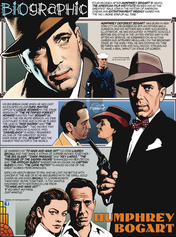 Biographic - Sunday May 12, 2013 Comic Strip