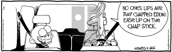 The Buckets on Wednesday May 21, 2003 Comic Strip