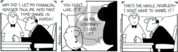 The Born Loser on Saturday June 14, 2003 Comic Strip