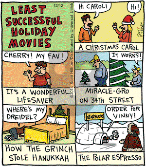 The Argyle Sweater on Friday December 12, 2014 Comic Strip
