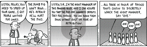 Pearls Before Swine on Tuesday February 1, 2005 Comic Strip