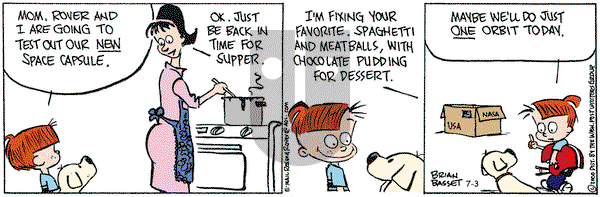 Red and Rover on Monday July 3, 2000 Comic Strip