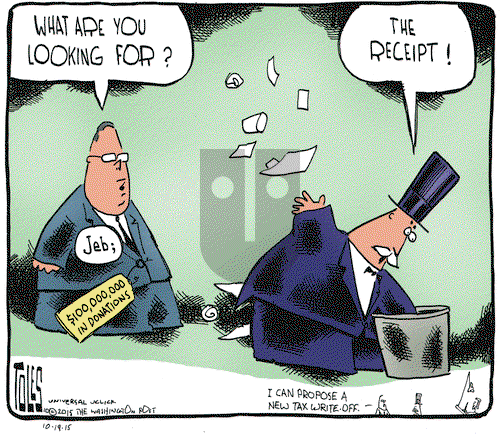 Tom Toles on Monday October 19, 2015 Comic Strip
