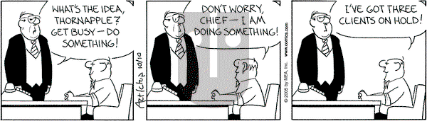 The Born Loser on Monday October 10, 2005 Comic Strip