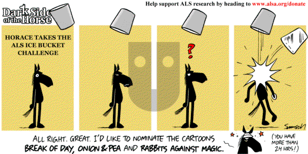 Dark Side of the Horse on Thursday August 21, 2014 Comic Strip