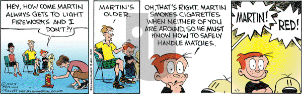 Red and Rover on Wednesday July 3, 2013 Comic Strip