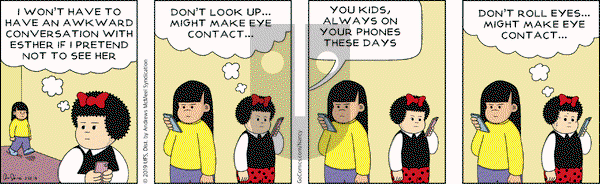 Nancy - Friday February 22, 2019 Comic Strip