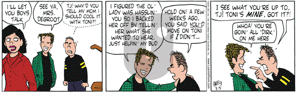 Luann on Saturday March 5, 2005 Comic Strip