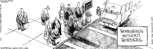 Non Sequitur on Wednesday June 5, 2002 Comic Strip
