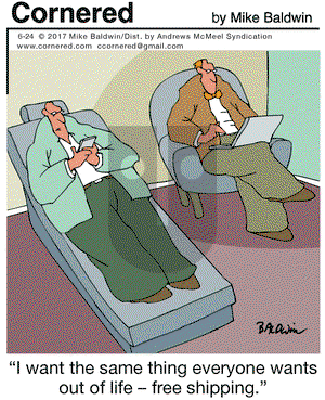 Cornered on Saturday June 24, 2017 Comic Strip