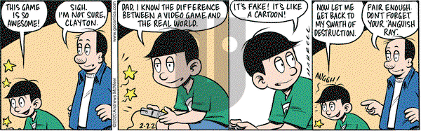 Adam@Home on Saturday February 22, 2020 Comic Strip