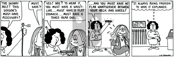 Cathy Classics on Saturday March 18, 1995 Comic Strip