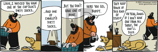 Overboard on Thursday January 10, 2013 Comic Strip