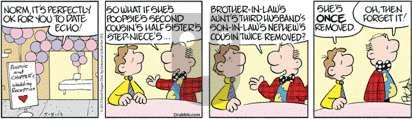 Drabble on Wednesday May 8, 2013 Comic Strip