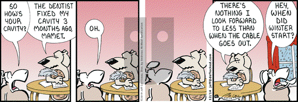 DeFlocked on Saturday December 14, 2019 Comic Strip
