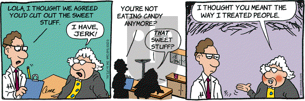 Lola on Monday August 17, 2009 Comic Strip